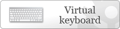 Entering the password via virtual keyboard